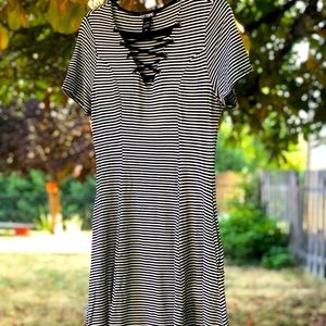Striped Dress from Hot Topic